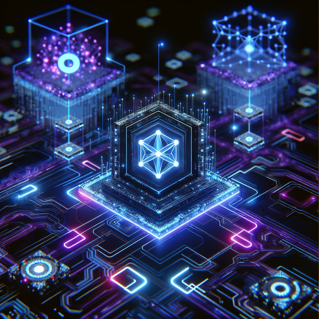 Illustration about Zero-Knowledge Recursive Proof Systems for Scalable Decentralized Applications.