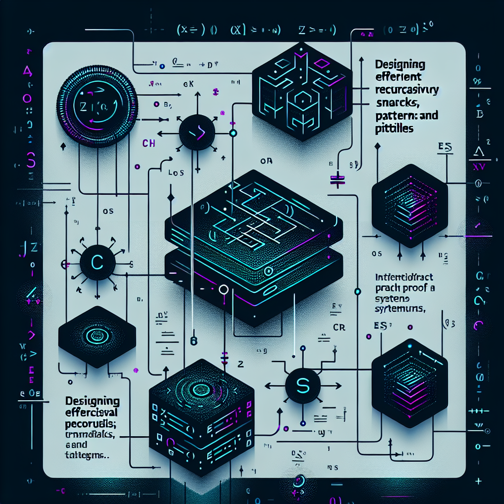 Illustration for Designing Efficient Recursive SNARKs: Practical Patterns and Pitfalls