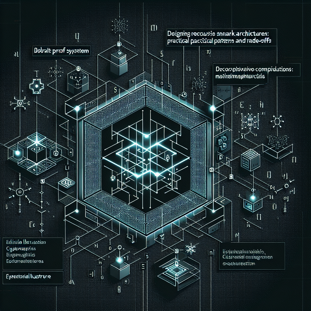 Illustration for Designing Recursive SNARK Architectures: Practical Patterns and Trade-offs